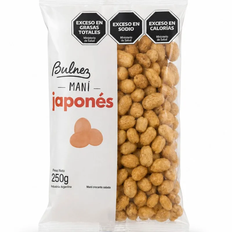 Maní japonés Bulnez 250 grs