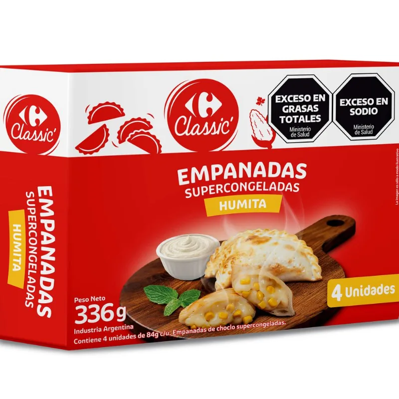 Empanadas de humita Carrefour Classic 336 grs