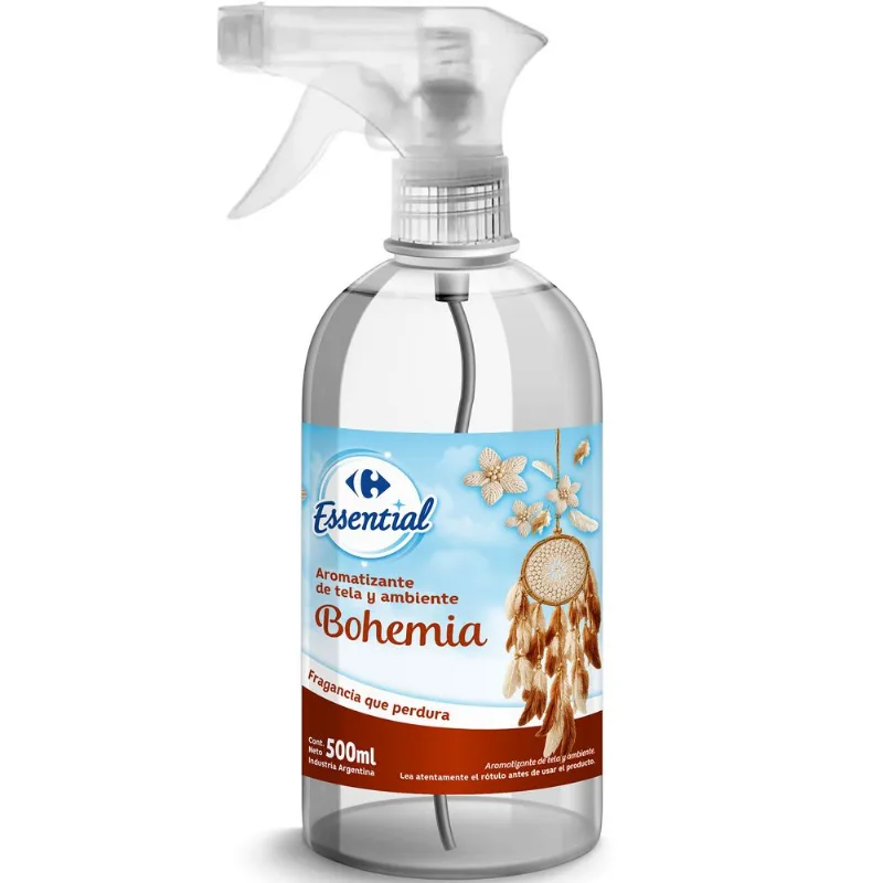 Aromatizante textil Carrefour Essential Bohemia 500 ml