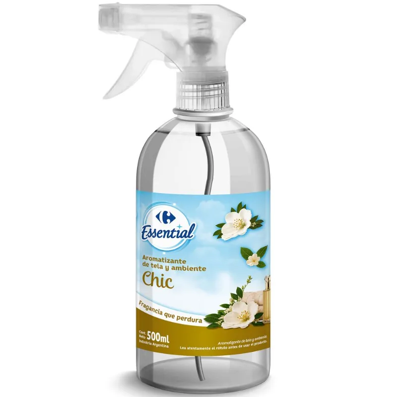 Aromatizante textil Carrefour Essential Chic 500 ml