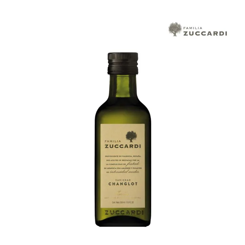 Aceite De Oliva Familia Zuccardi Extra Virgen Changlot 250 Ml