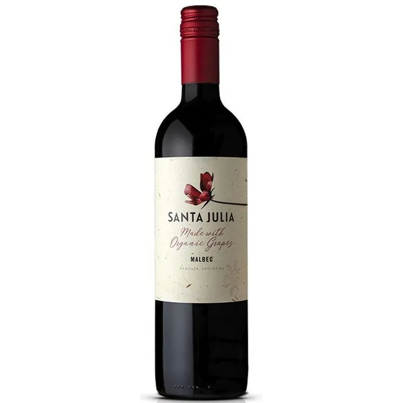 Vinho Santa Julia Orgânica Malbec 750 Ml