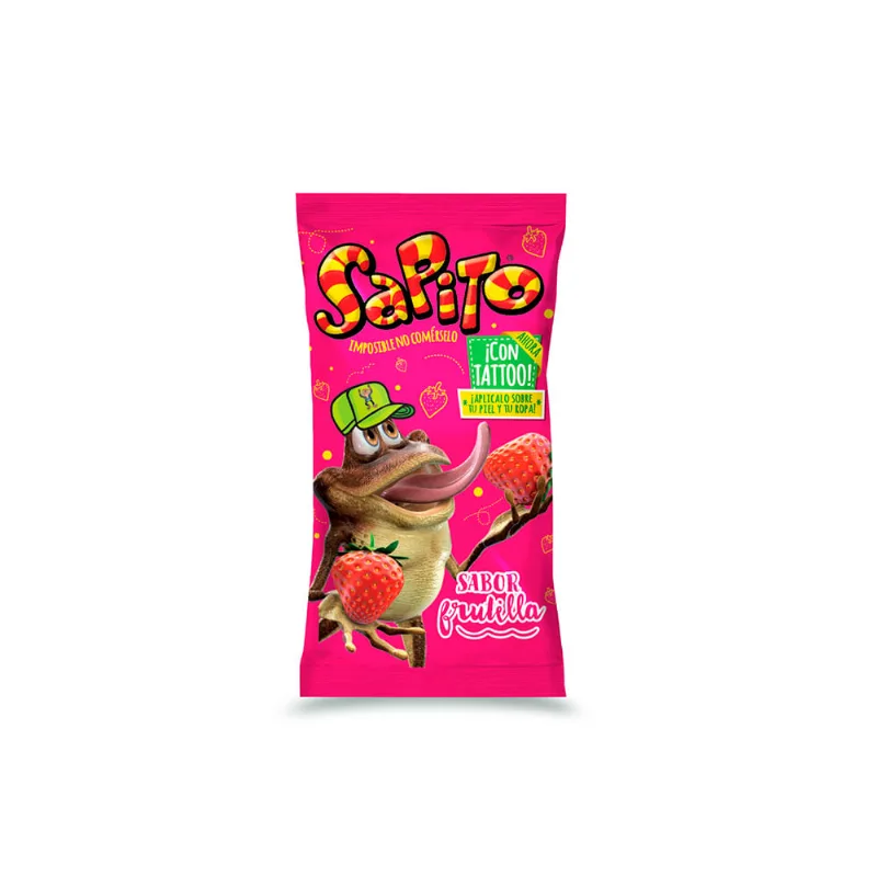 Sapito Frutilla X10 Gr.
