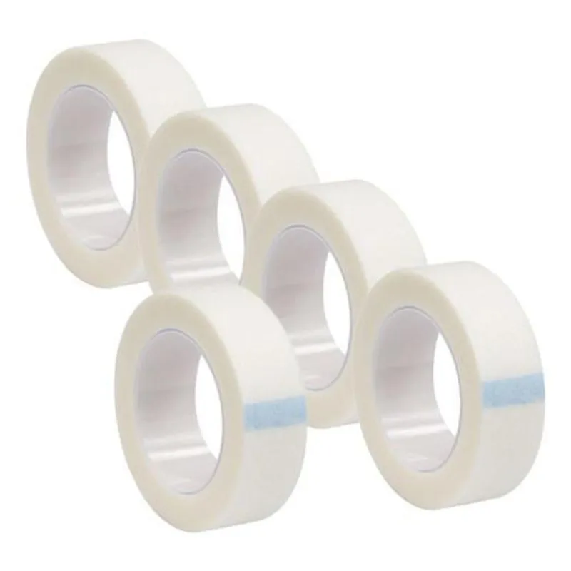 Kit 5 Fitas Micropore Alongamento Cílios -