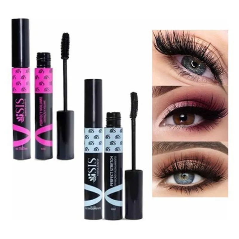 Kit 2 Mascaras De Cílios Rimel Alongamento Volume Definição