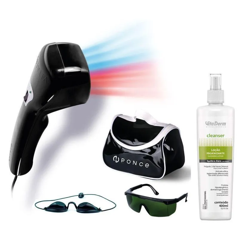 Ponce Aparelho Para Fototerapia Vitality Led Azul E Vermelho