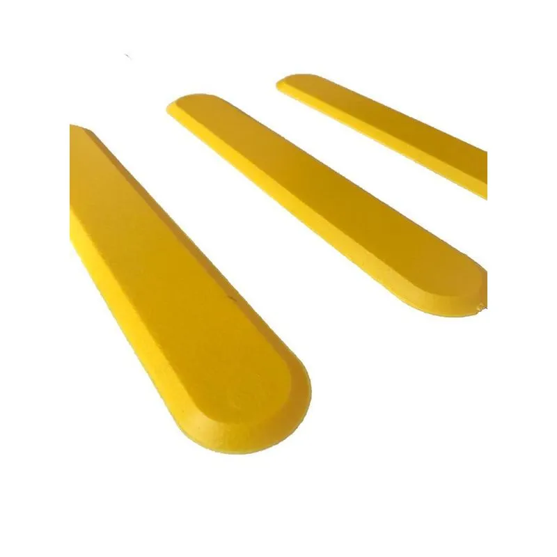Elemento Tátil Direcional Pvc Adesivado Amarelo