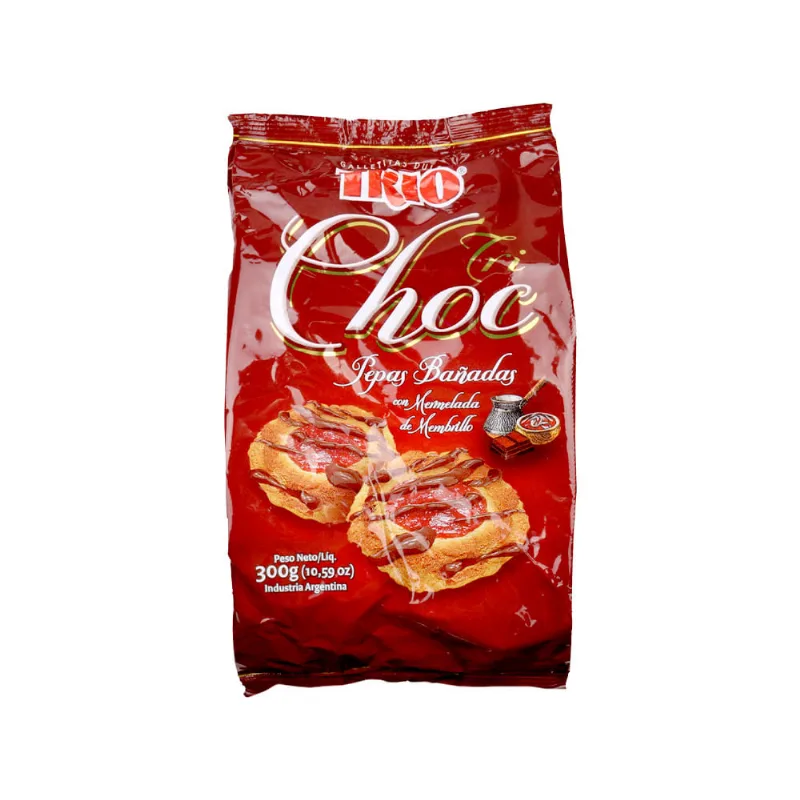 Galletitas Dulces Trio Galletitas Dulces Trío Pepas Trichoc 300 Gr