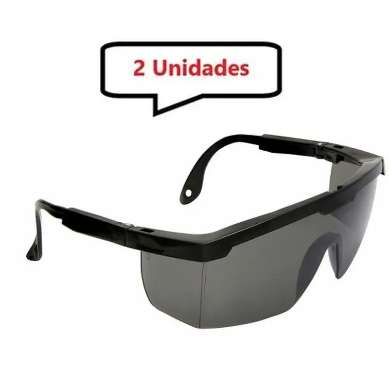 Kit 2 Oculos Fume Protecao Epi Oferta 24hora
