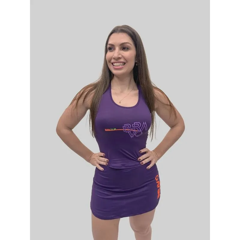 Regata Dry Cool Feminina Vector Roxa
