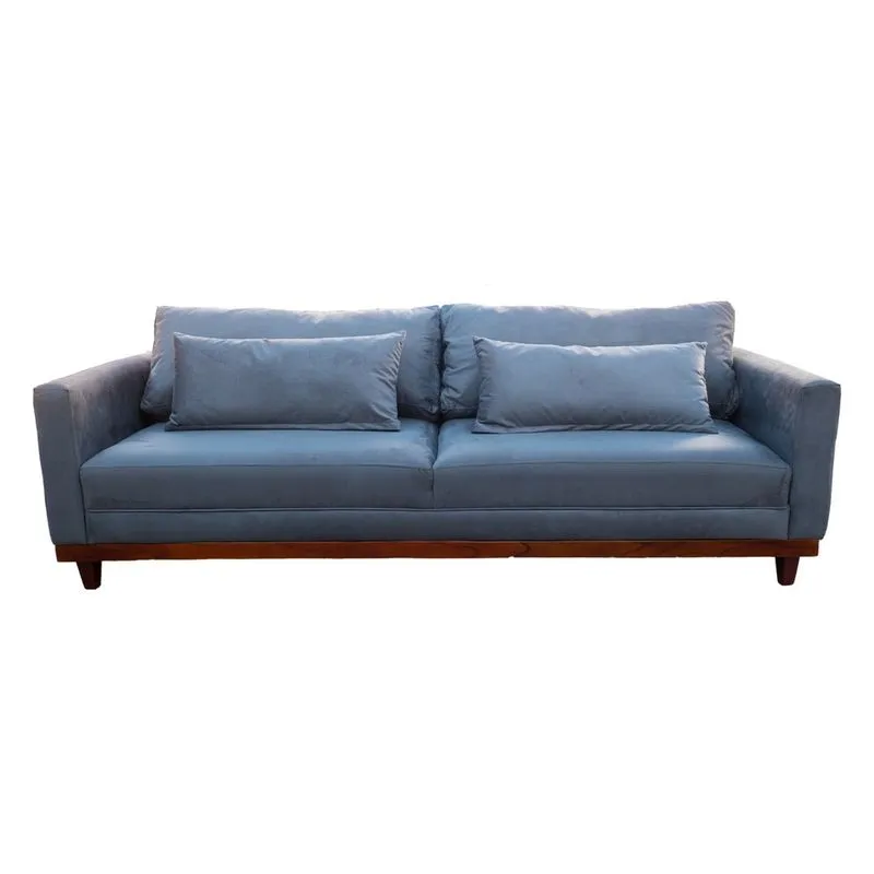 Sofá Chesterfield London 2,30 - Veludo Cinza / Decoracao, Sala estar, tv, recepção, consultorio