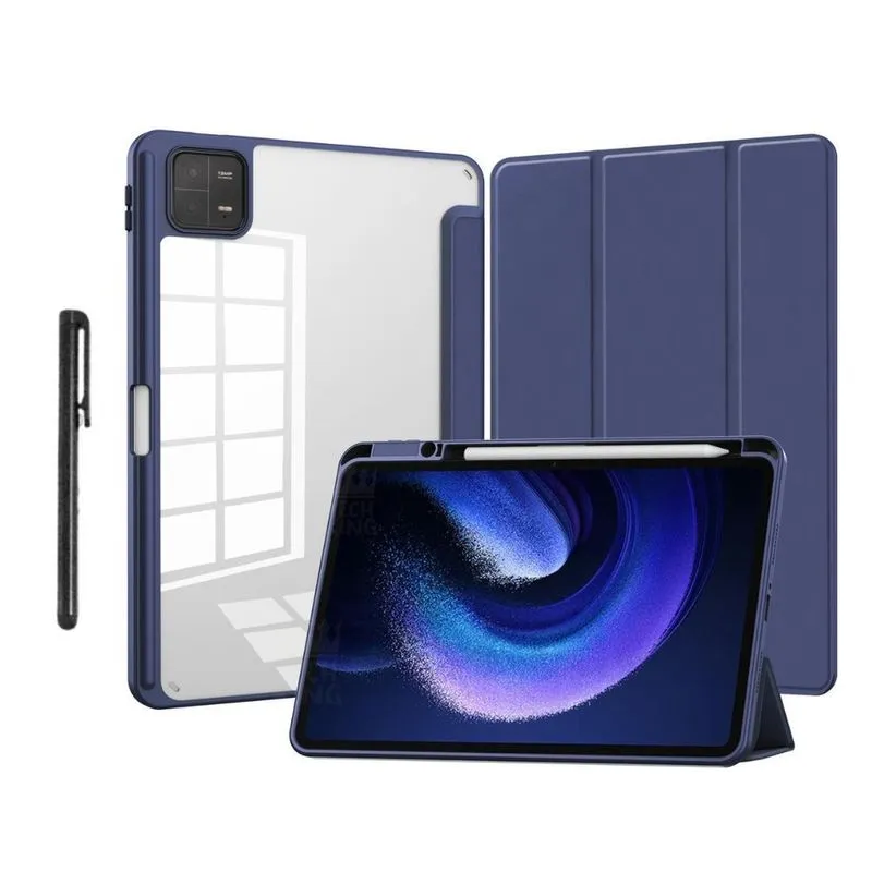 Capa com Slot para Caneta Touch Compatível com Xiaomi Pad 6