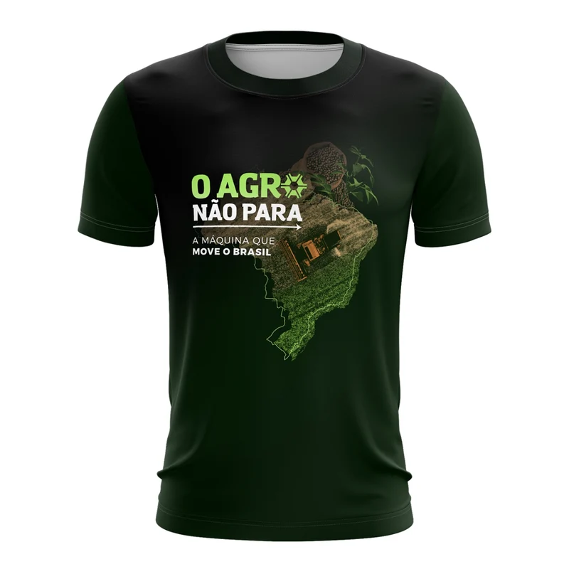 Camiseta Agro Brk Não Para com Proteção Solar UV50+ G1