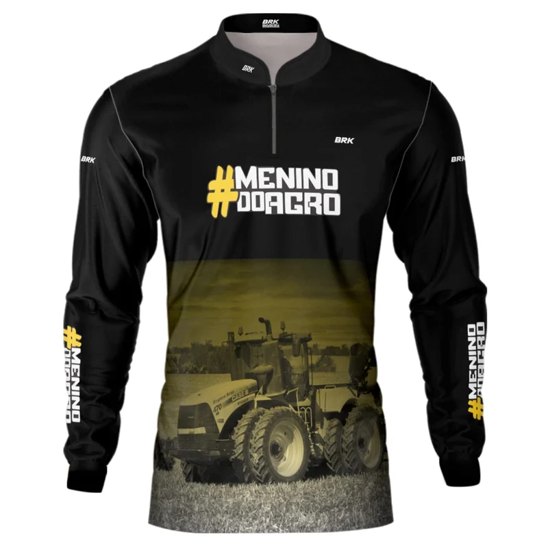 Camisa Agro Brk Menino do Agro com Proteção Solar UV50+ GG