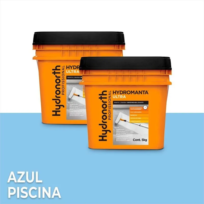 Impermeabilizante Hydromanta Ultra 5kg - Azul Piscina