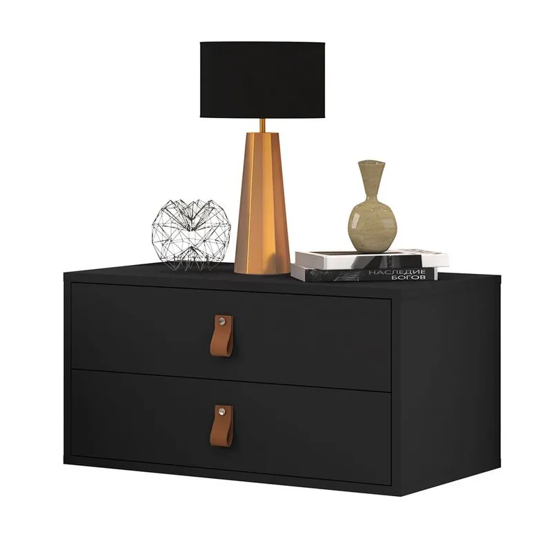Unic 60cm: Criado Suspenso Cor Preto
