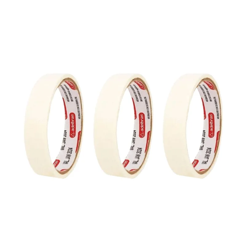 Kit 03 Fita Crepe 18mm x 10m Mask 710 Adelbras
