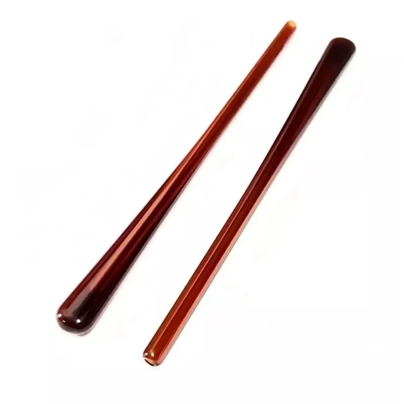 Ponteira Reposição Óculos Acetato Marrom P 34 Kit 02 pares