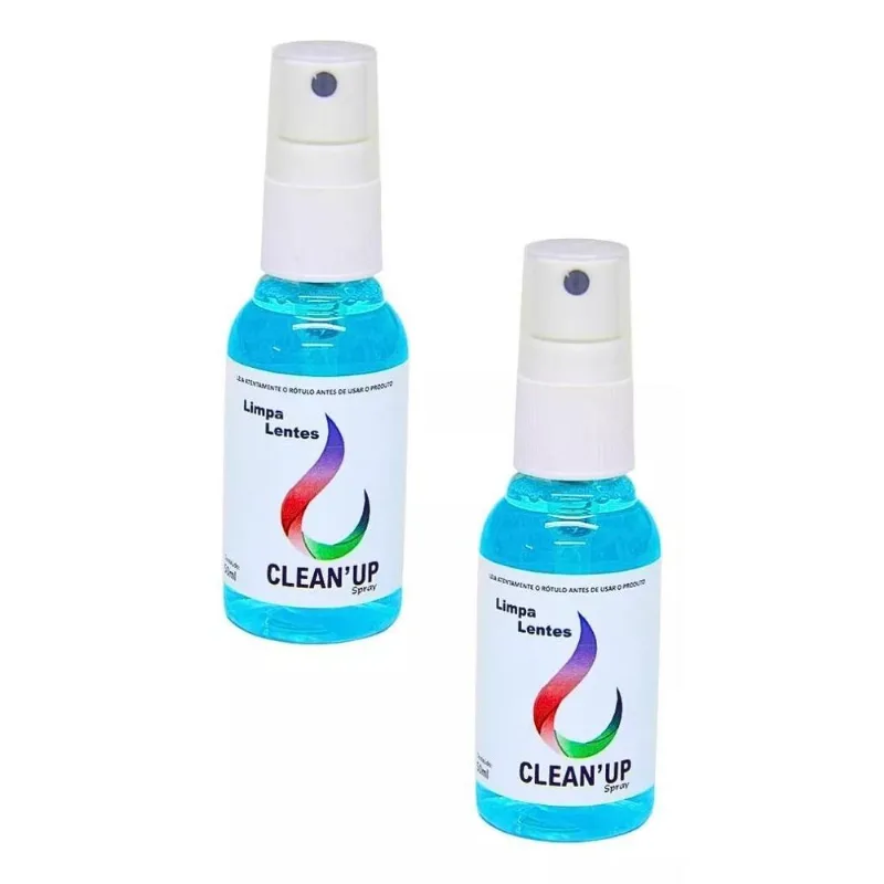 Spray Limpa Lentes Óculos Celular Computador 25ml