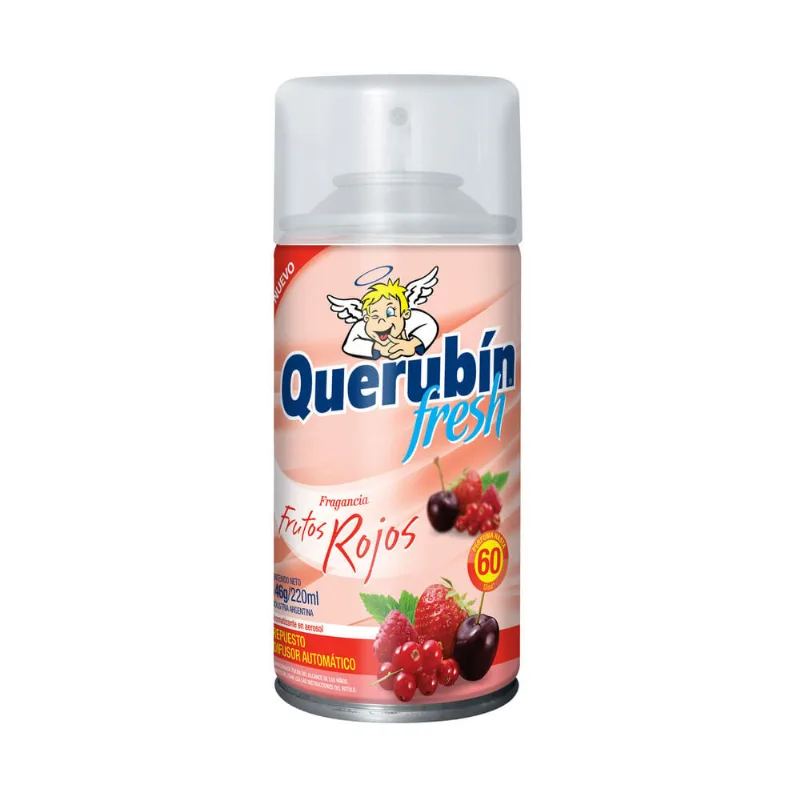 Aromatizador Querubín Fresh frutos rojos 146 g.