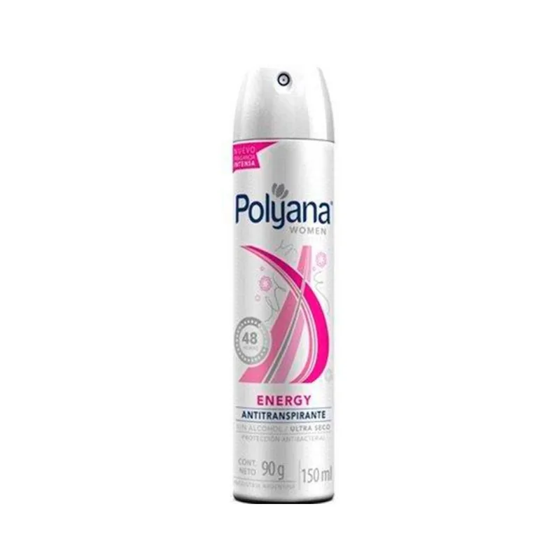 Antitranspirante Polyana en aerosol energy woman 150 cc.
