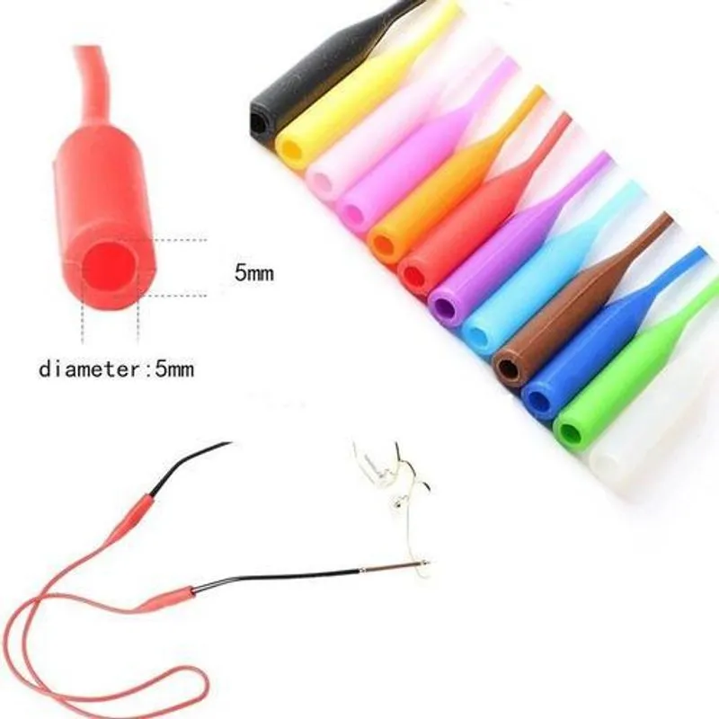 01 Cordinha Óculos Cordão Moda Corrente Silicone