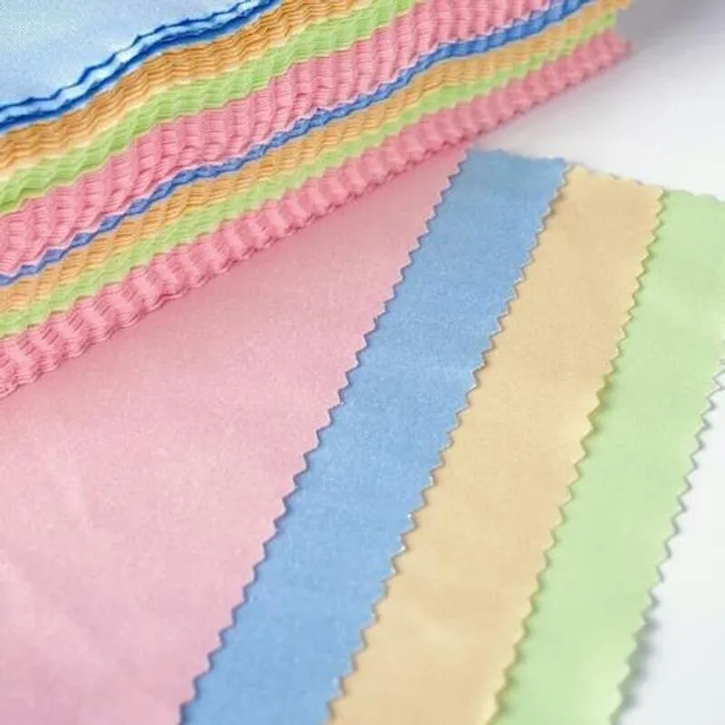 Kit 100 Flanelas Poliester Macia Limpeza Lente Óculos Ótica