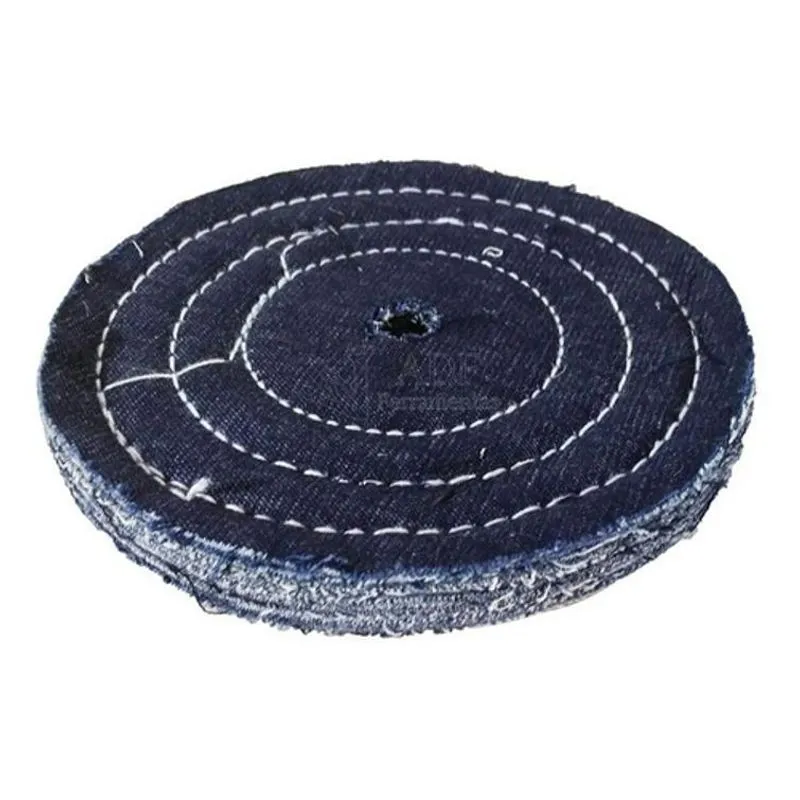 Disco Escova Roda Polimento Jeans Politriz Esmeril 4 Poleg 6