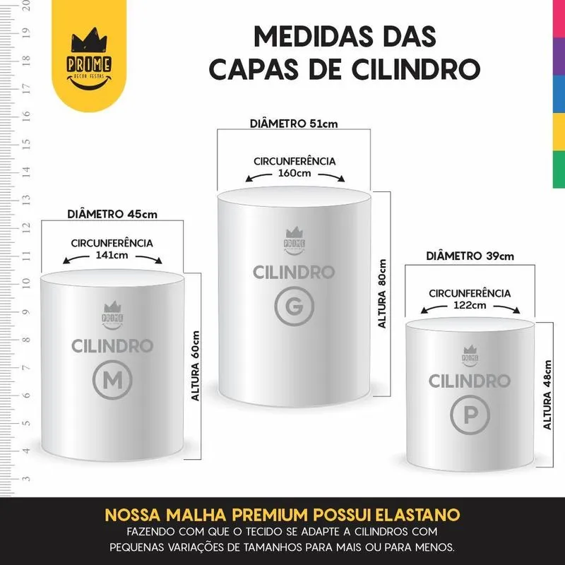 Kit Casado Setembro Amarelo Painel Redondo Trio Capas