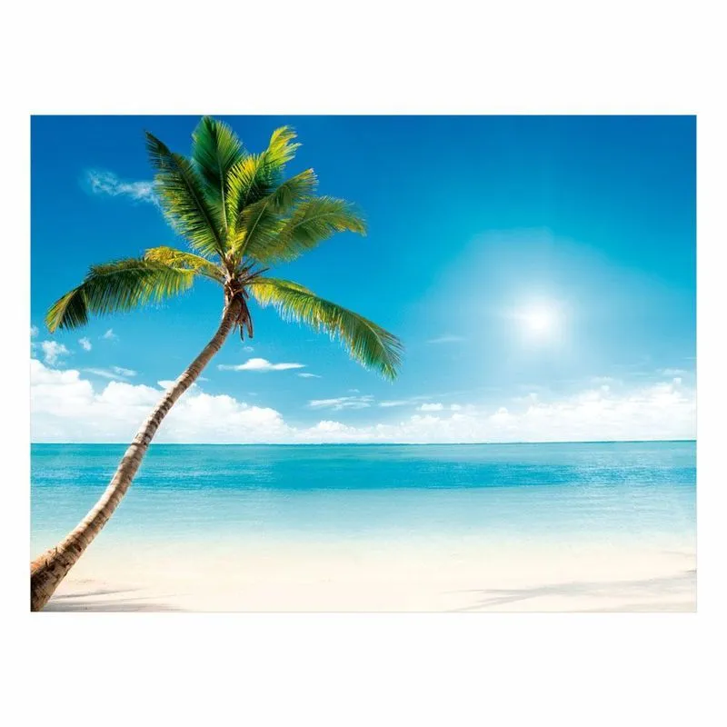 Fundo Fotográfico Cenário Verão Praia Tecido 2,20m X1,50m