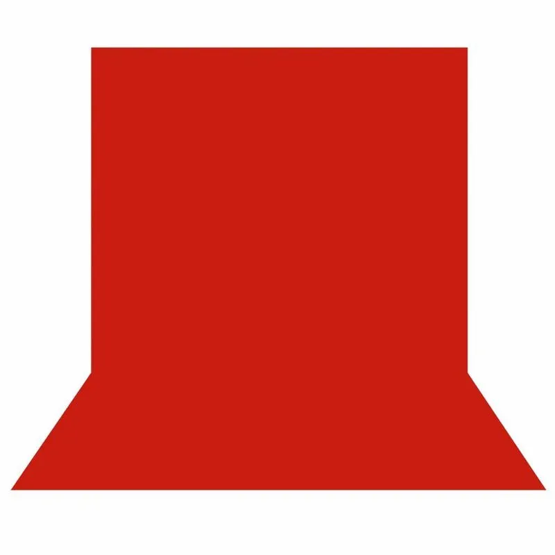 Fundo Fotográfico Sublimado Vermelho Cor Lisa 2,20m X1,50m