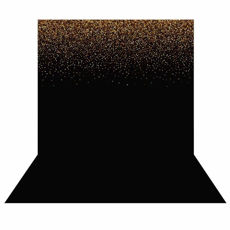Fundo Fotográfico Textura Brilho Preto Em Tecido 2,20m