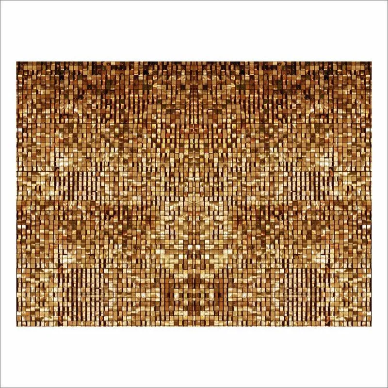 Fundo Fotográfico Textura Dourado Em Tecido 2,20m X1,50m