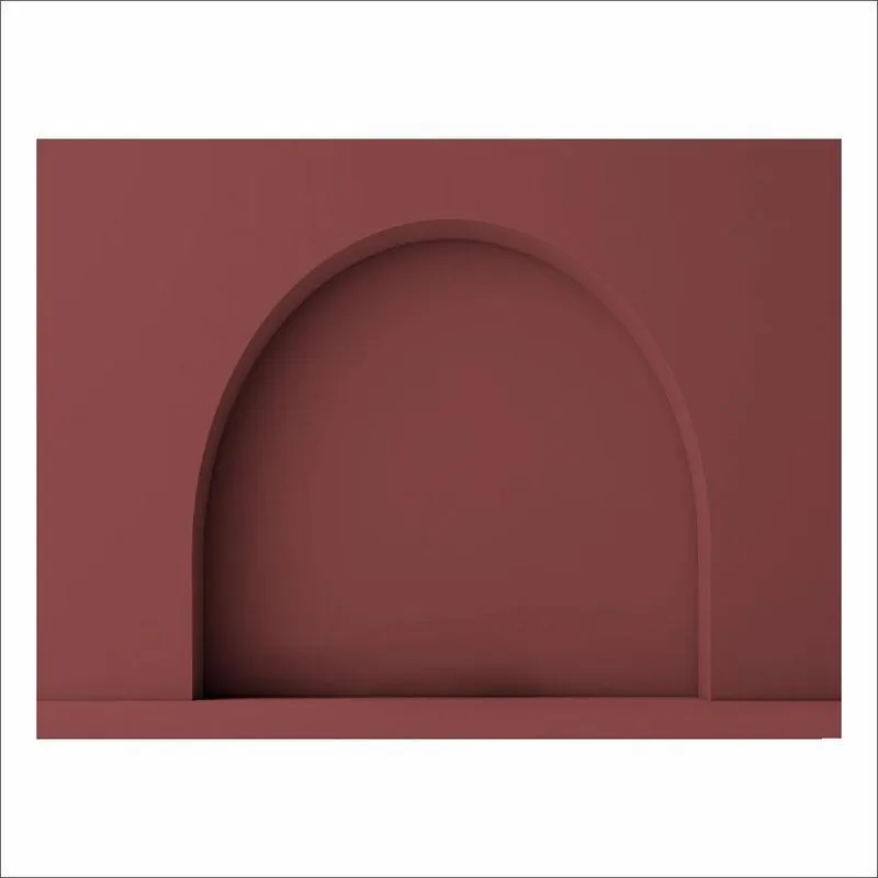Fundo Fotográfico Cenário Arco Romano Marron 2,20m X1,50m