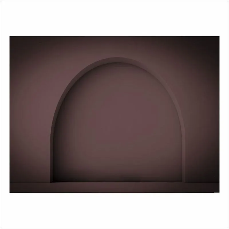 Fundo Fotográfico Cenário Arco Romano Marron 2,20m X1,50m