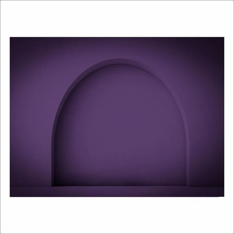 Fundo Fotográfico Cenário Arco Romano Roxo 2,20m X1,50m F864