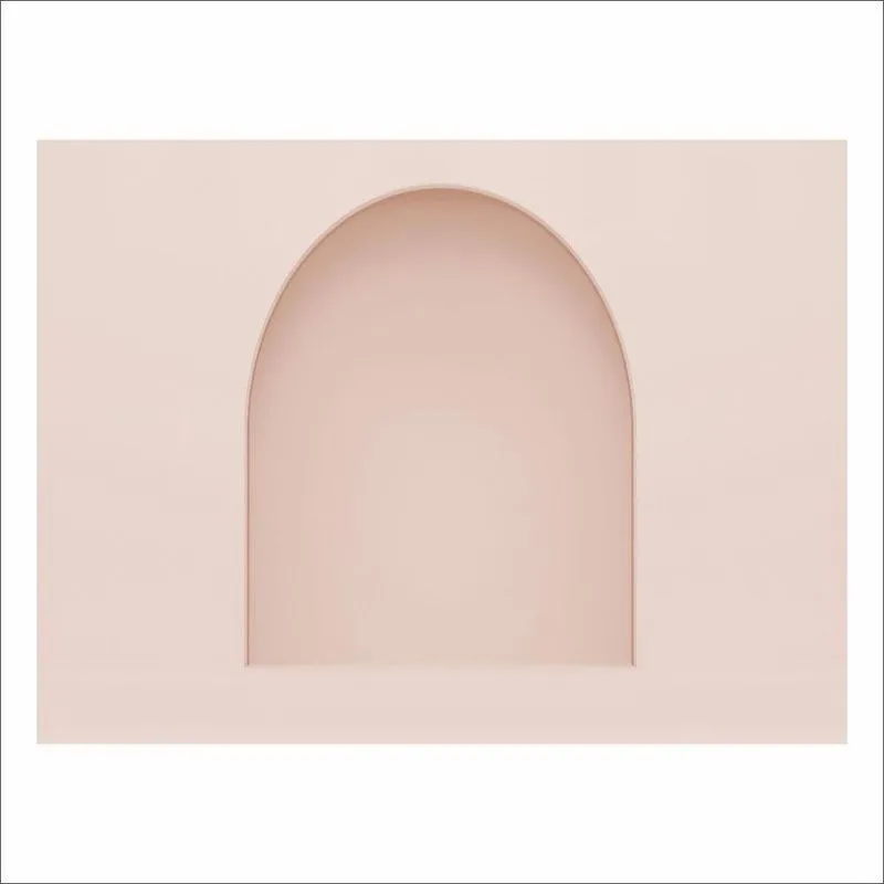 Fundo Fotográfico Cenário Arco Romano Rosa Claro 2,20m
