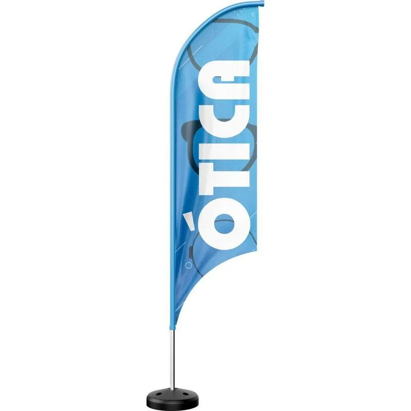 Wind Banner Grande Kit Completo Dupla Face Vários Modelos