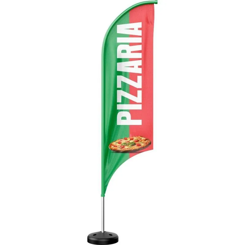 Wind Banner Grande Kit Completo Dupla Face Vários Modelos