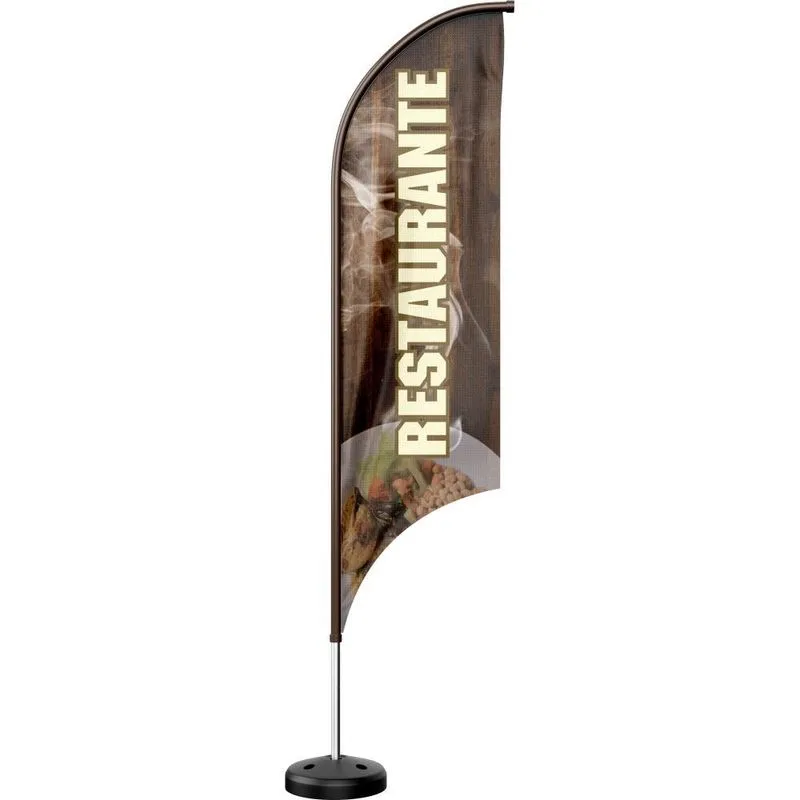 Wind Banner Grande Kit Completo Dupla Face Vários Modelos