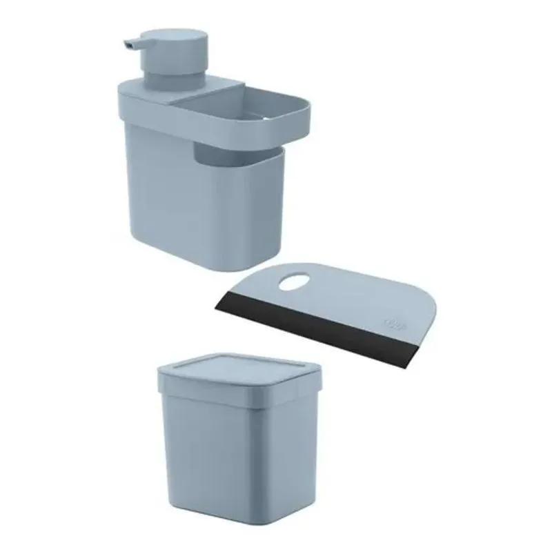 Porta Detergente Esponja Pia Rodinho Pia + Lixeira 2,5l