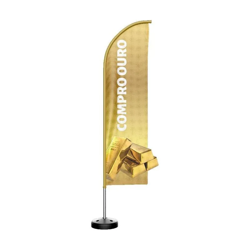 Wind Banner 3d Kit Completo Compro Ouro Dupla Face Modelos