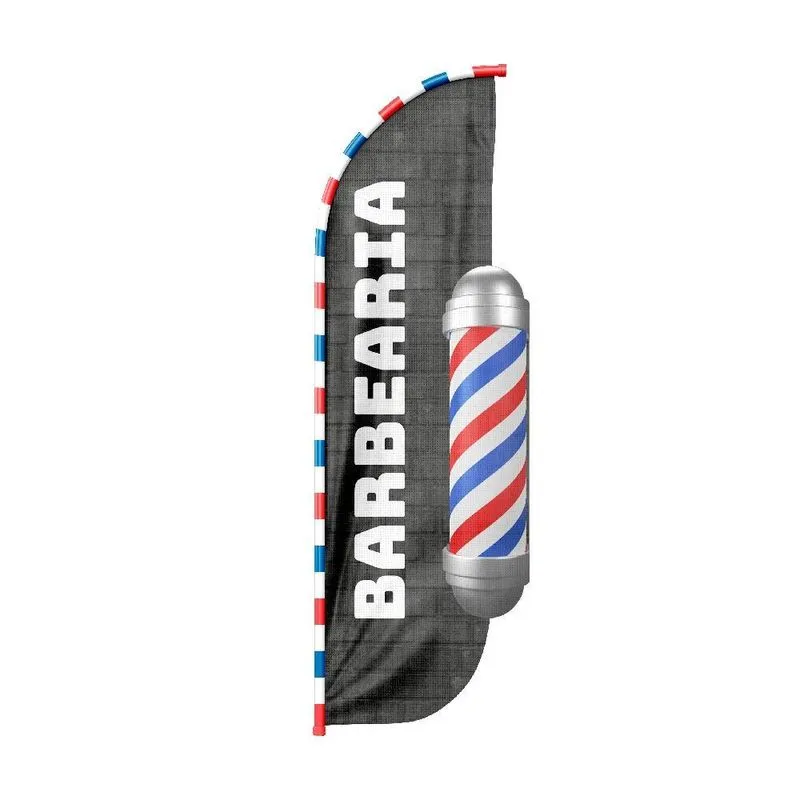Wind Banner 3d Pena Dupla Face Somente Tecido 170x70cm