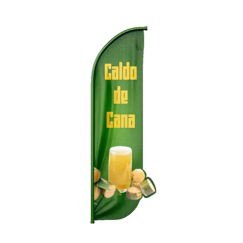 Wind Banner 3d Pena Dupla Face Somente Tecido 170x70cm