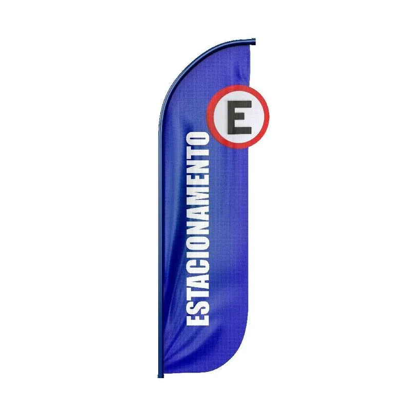 Wind Banner 3d Pena Dupla Face Somente Tecido 170x70cm