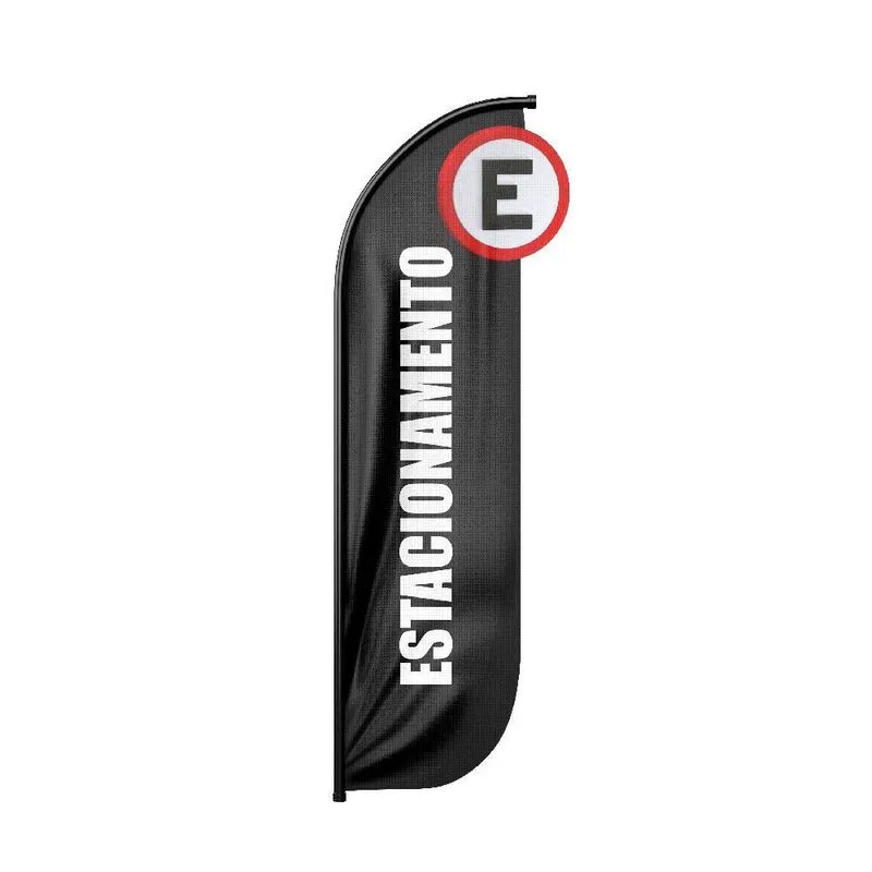 Wind Banner 3d Pena Dupla Face Somente Tecido 170x70cm