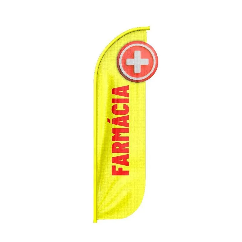 Wind Banner 3d Pena Dupla Face Somente Tecido 170x70cm