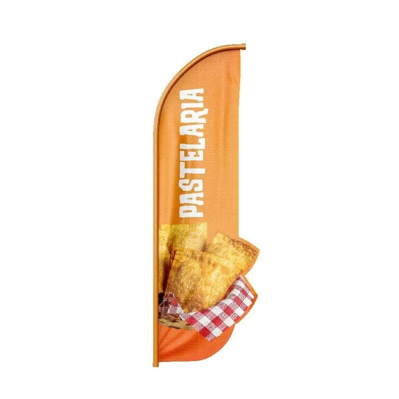 Wind Banner 3d Pena Dupla Face Somente Tecido 170x70cm