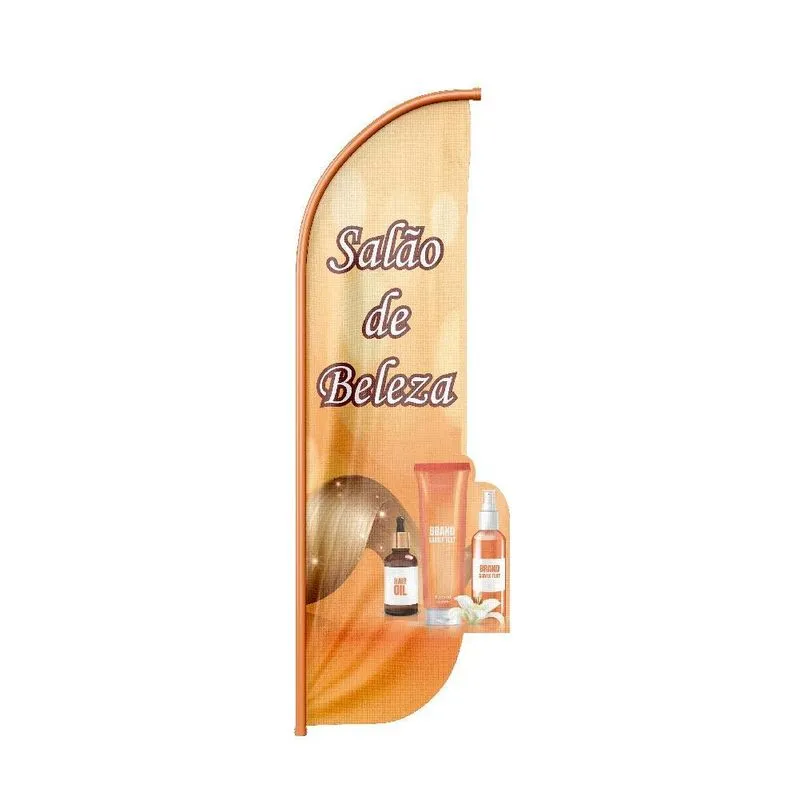 Wind Banner 3d Pena Dupla Face Somente Tecido 170x70cm