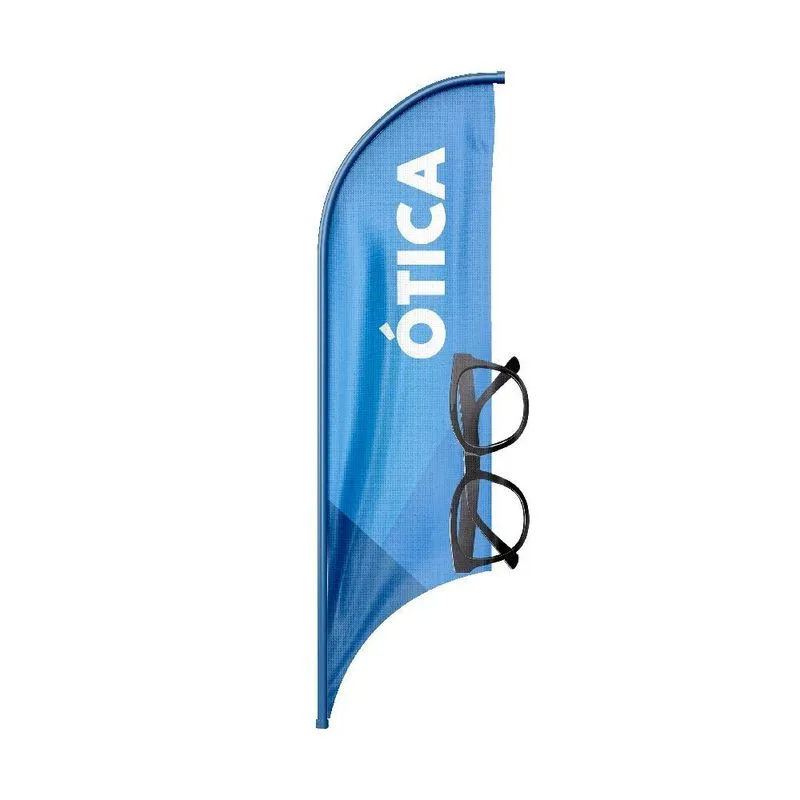 Wind Banner 3d Vela Dupla Face Somente Tecido 170x70cm